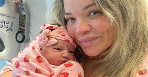 Trisha Paytas announces the birth of her daughter, Malibu Barbie .